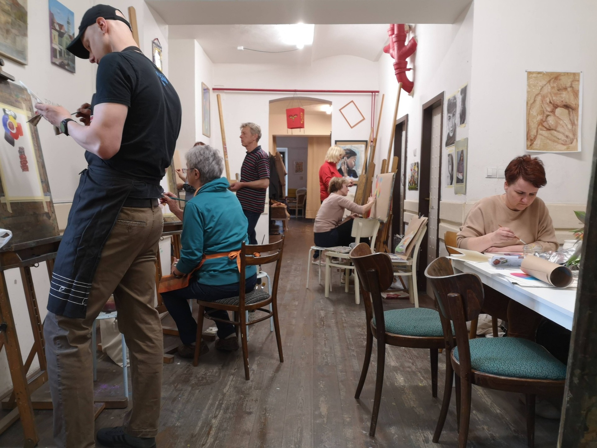 Kurz kreslení a malování v Plzni – Ateliér Plzeň